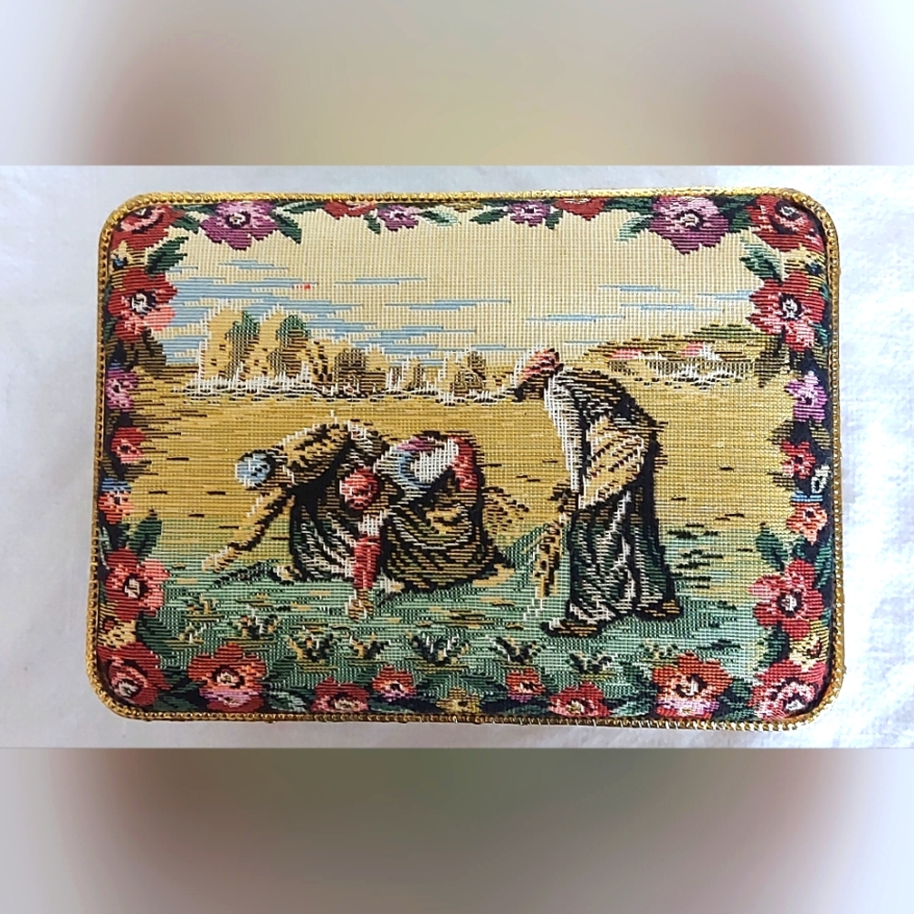 Tapestry Jewelry Box, Musical Jewelry Box